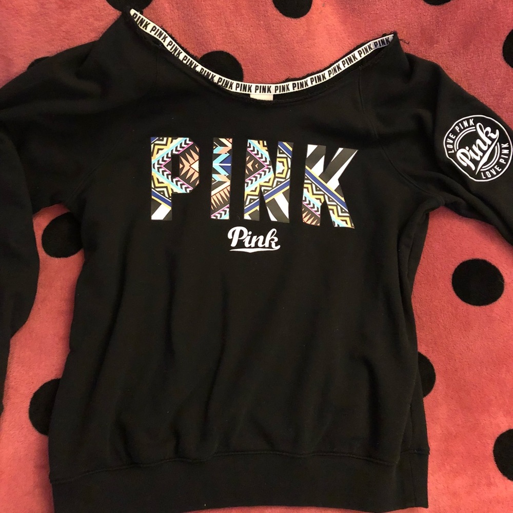 PINK slouchy sweatshirt